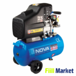 کمپرسور هوا 25 لیتری نووا مدل NTA-9025