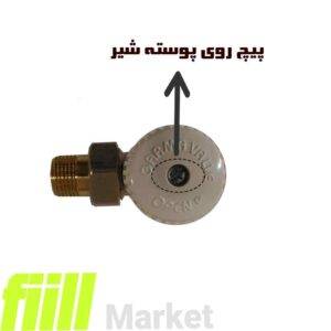 مغزی شیر رادیاتور گرما روی پوسته شیر 300x300 - مغزی شیر رادیاتور گرما